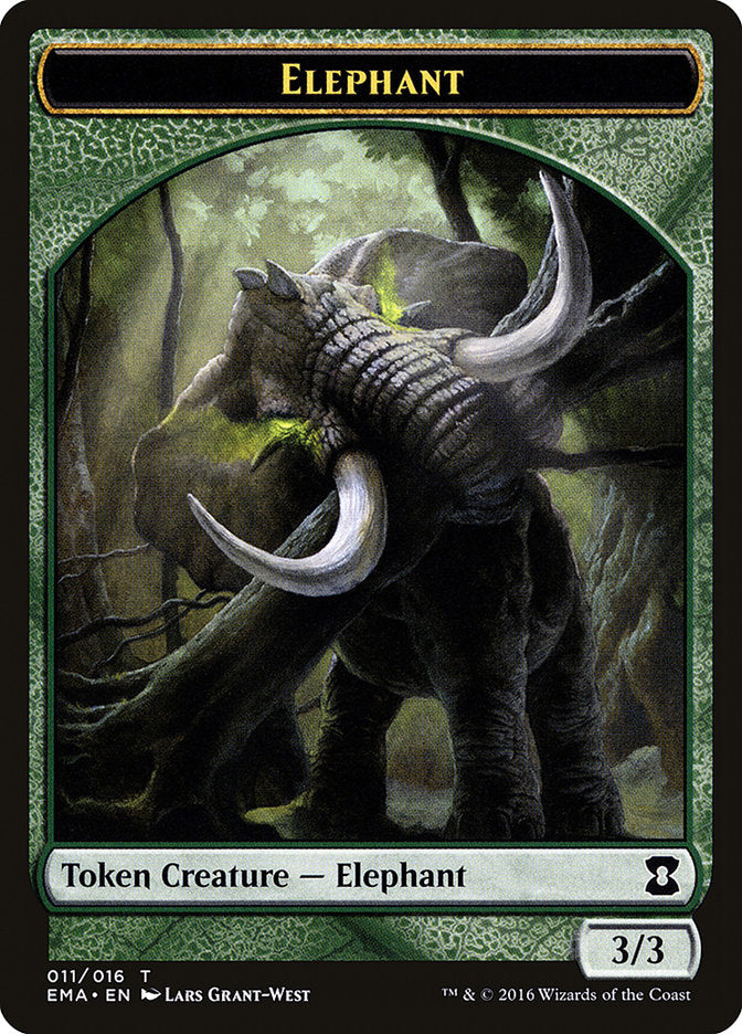 Elephant Token [Eternal Masters Tokens] | Chromatic Games