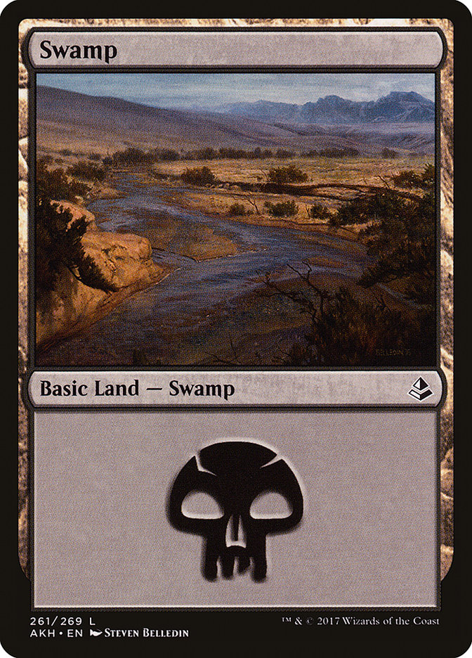 Swamp (261) [Amonkhet] | Chromatic Games