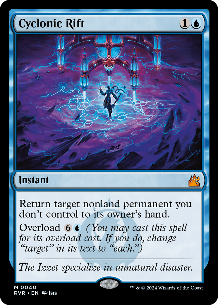 Cyclonic Rift [Ravnica Remastered] | Chromatic Games