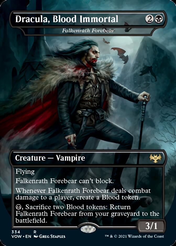 Falkenrath Forebear - Dracula, Blood Immortal [Innistrad: Crimson Vow] | Chromatic Games