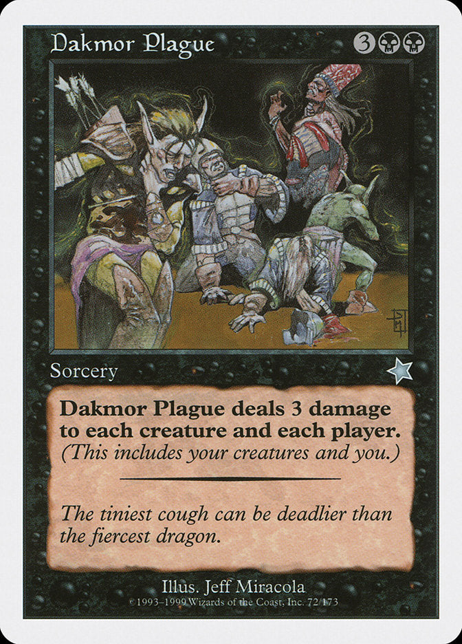 Dakmor Plague [Starter 1999] | Chromatic Games