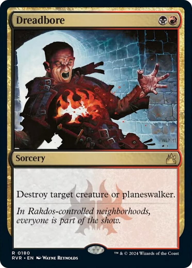 Dreadbore [Ravnica Remastered] | Chromatic Games