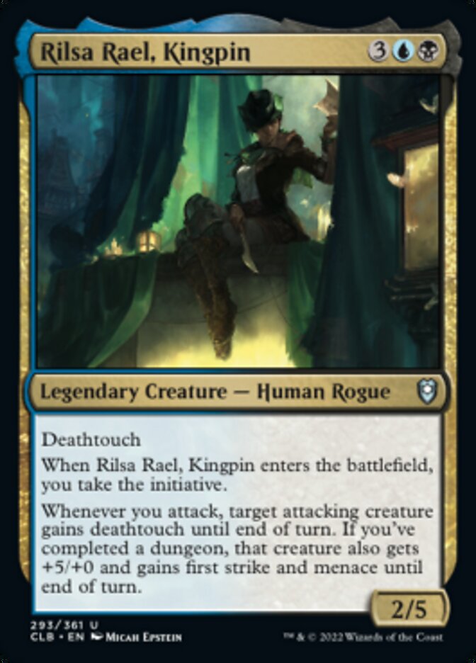 Rilsa Rael, Kingpin [Commander Legends: Battle for Baldur's Gate] | Chromatic Games