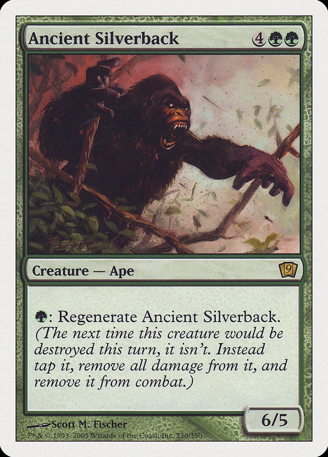 Ancient Silverback [Ninth Edition] | Chromatic Games