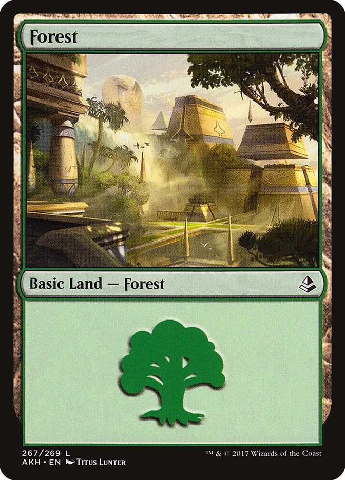 Forest (267) [Amonkhet] | Chromatic Games