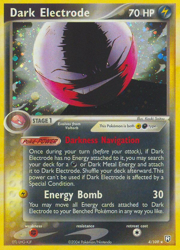 Dark Electrode (4/109) [EX: Team Rocket Returns] | Chromatic Games