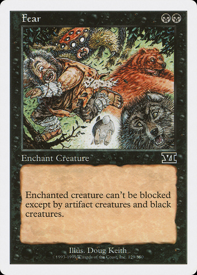 Fear [Classic Sixth Edition] | Chromatic Games