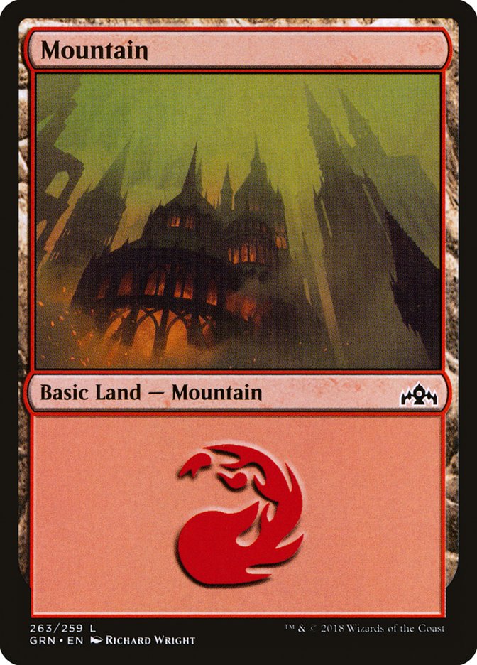 Mountain (263) [Guilds of Ravnica] | Chromatic Games