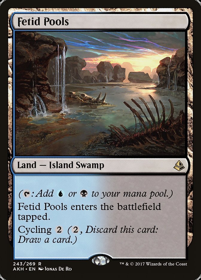 Fetid Pools [Amonkhet] | Chromatic Games