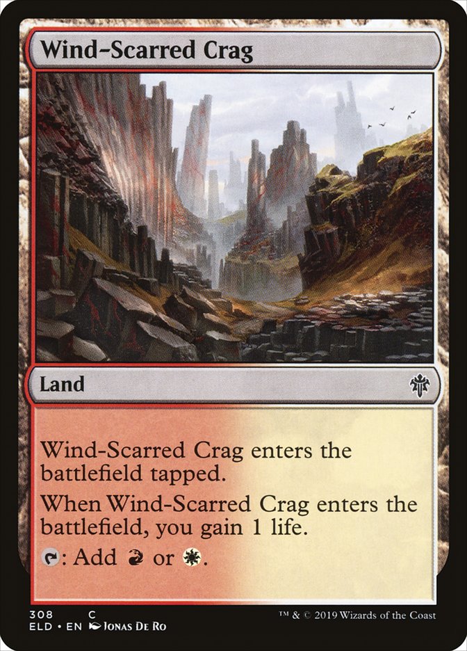 Wind-Scarred Crag [Throne of Eldraine] | Chromatic Games