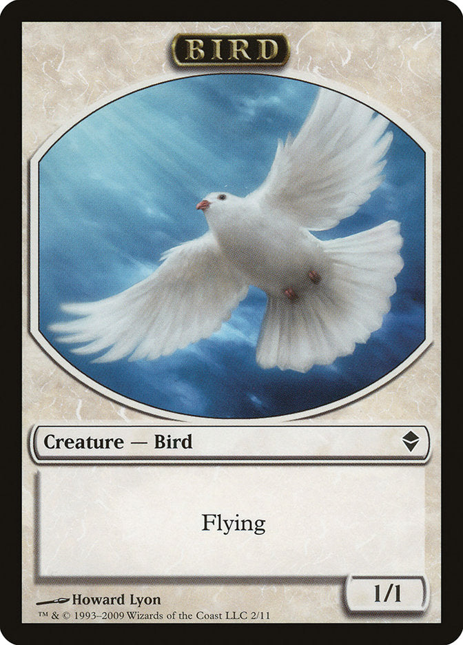 Bird Token [Zendikar Tokens] | Chromatic Games