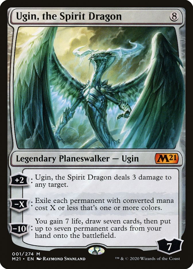 Ugin, the Spirit Dragon [Core Set 2021] | Chromatic Games