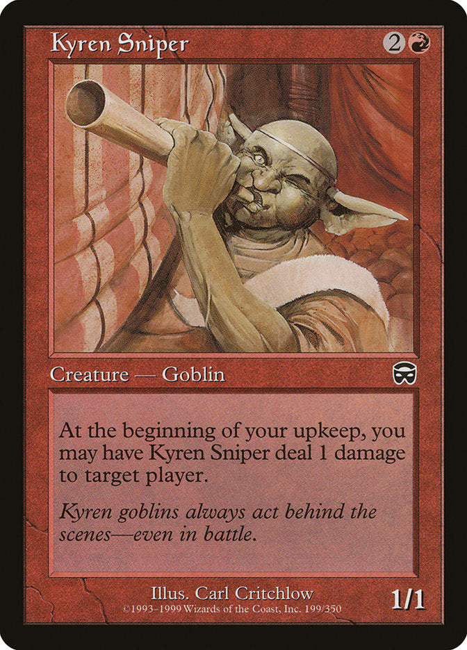 Kyren Sniper [Mercadian Masques] | Chromatic Games