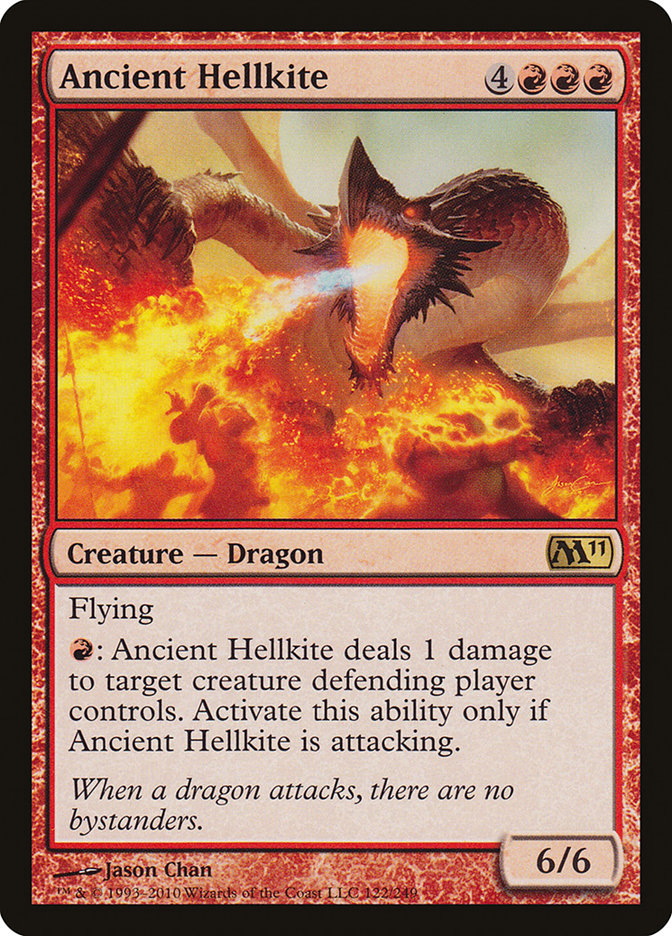 Ancient Hellkite [Magic 2011] | Chromatic Games