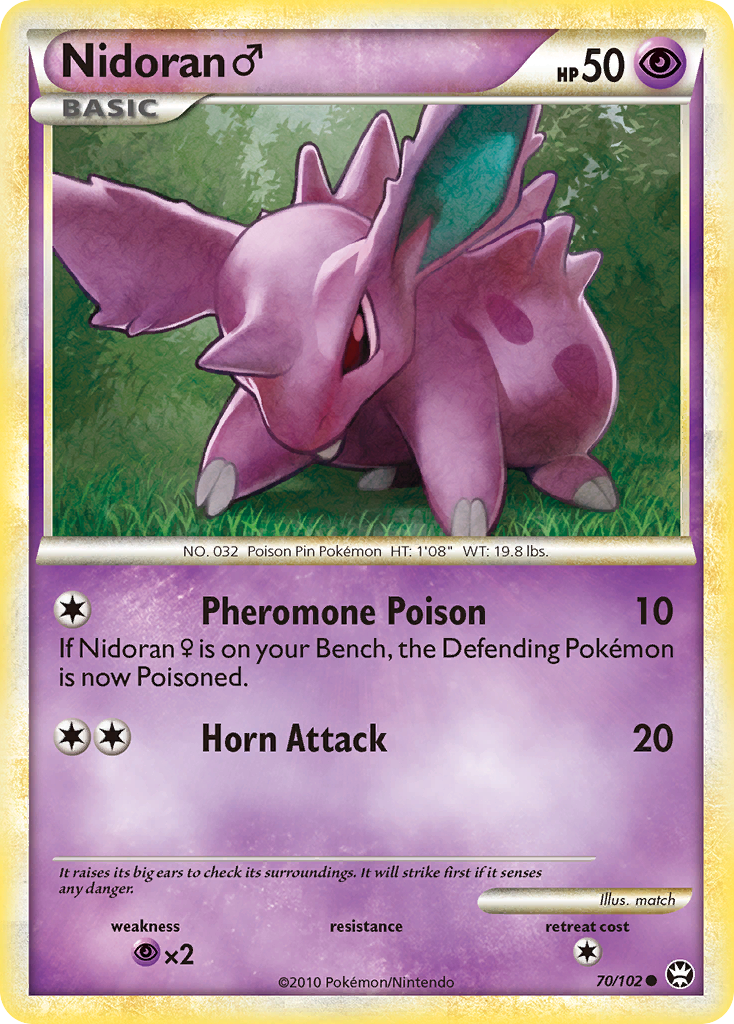 Nidoran (Male) [HS—Triumphant] | Chromatic Games