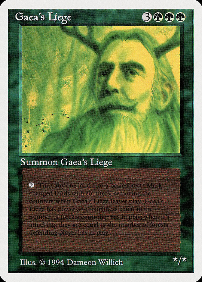 Gaea's Liege [Summer Magic / Edgar] | Chromatic Games