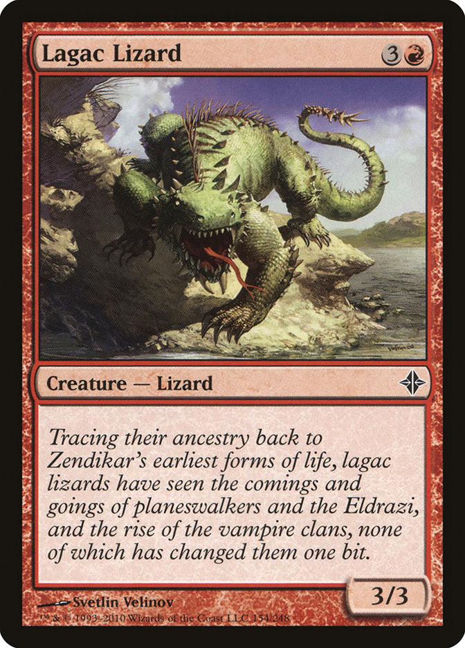 Lagac Lizard [Rise of the Eldrazi] | Chromatic Games