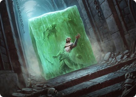 Gelatinous Cube Art Card [Dungeons & Dragons: Adventures in the Forgotten Realms Art Series] | Chromatic Games