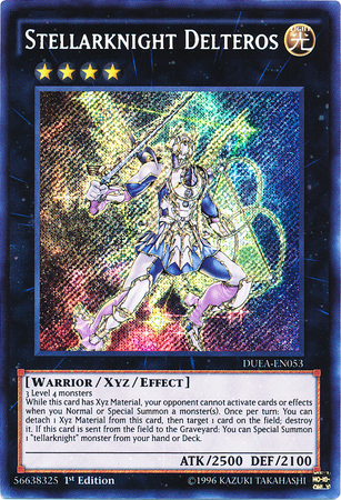 Stellarknight Delteros [DUEA-EN053] Secret Rare | Chromatic Games