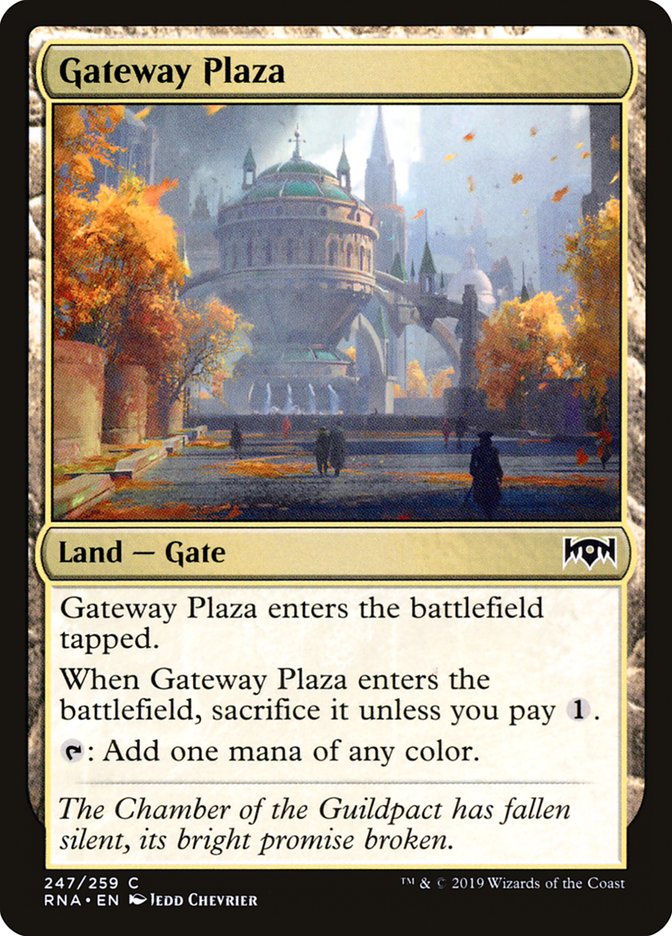 Gateway Plaza [Ravnica Allegiance] | Chromatic Games