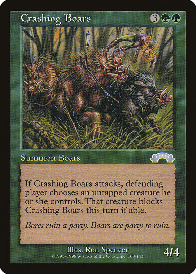 Crashing Boars [Exodus] | Chromatic Games