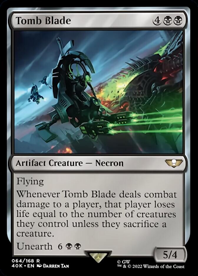 Tomb Blade (Surge Foil) [Warhammer 40,000] | Chromatic Games