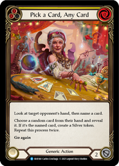 Pick a Card, Any Card (Yellow) [EVR168] (Everfest)  1st Edition Normal | Chromatic Games