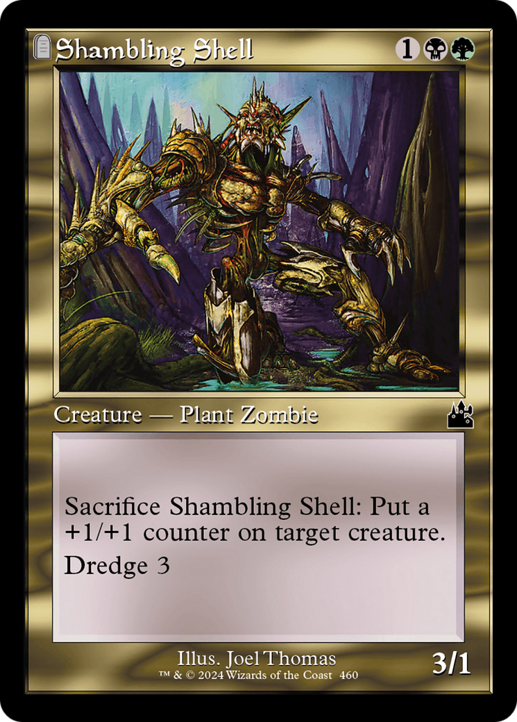 Shambling Shell (Retro Frame) [Ravnica Remastered] | Chromatic Games