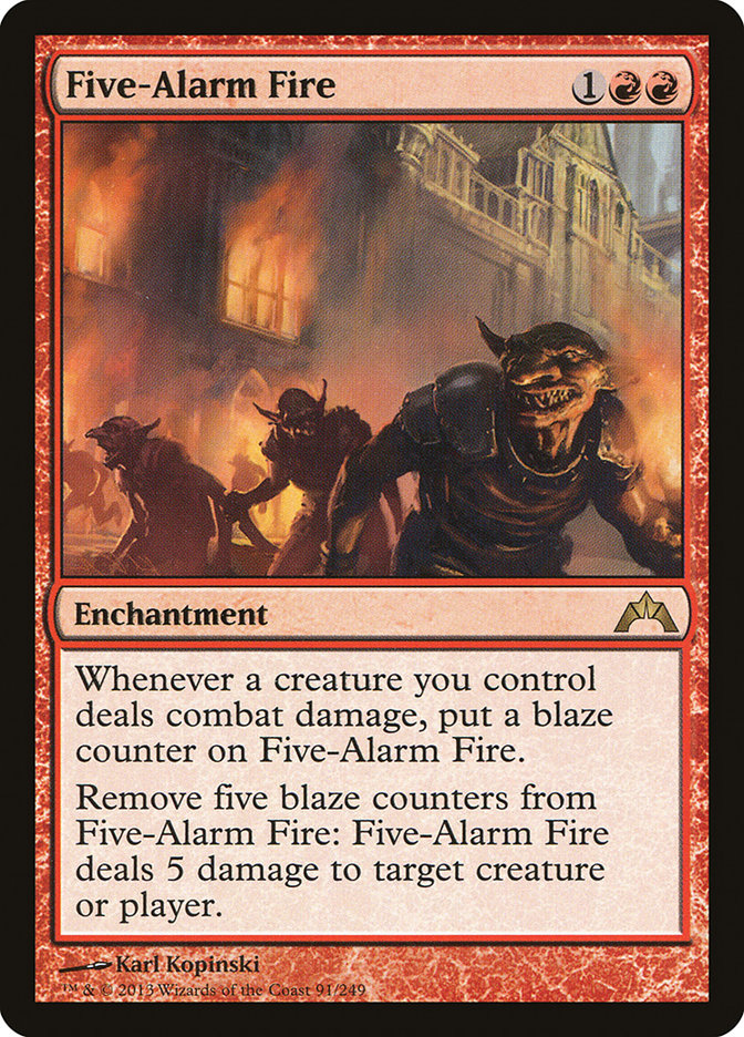 Five-Alarm Fire [Gatecrash] | Chromatic Games