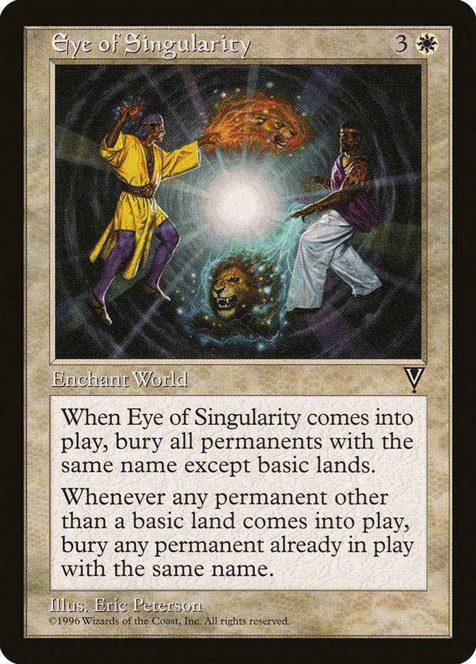 Eye of Singularity [Visions] | Chromatic Games