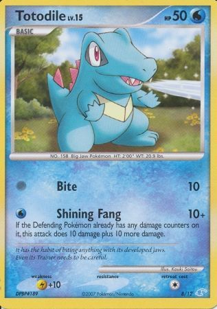 Totodile [Diamond & Pearl Trainer Kit] | Chromatic Games