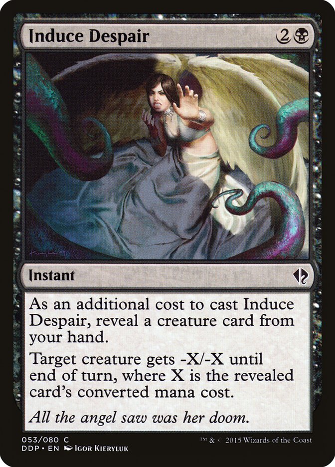 Induce Despair [Duel Decks: Zendikar vs. Eldrazi] | Chromatic Games