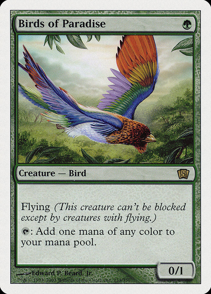 Birds of Paradise [Eighth Edition] | Chromatic Games