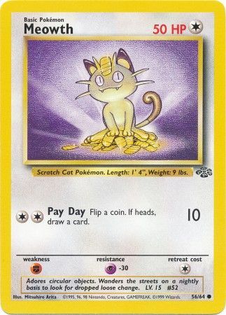 Meowth [Jungle] | Chromatic Games