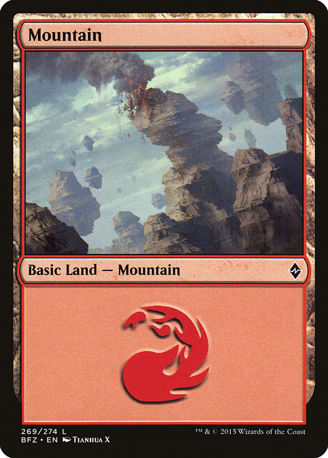 Mountain (269) [Battle for Zendikar] | Chromatic Games