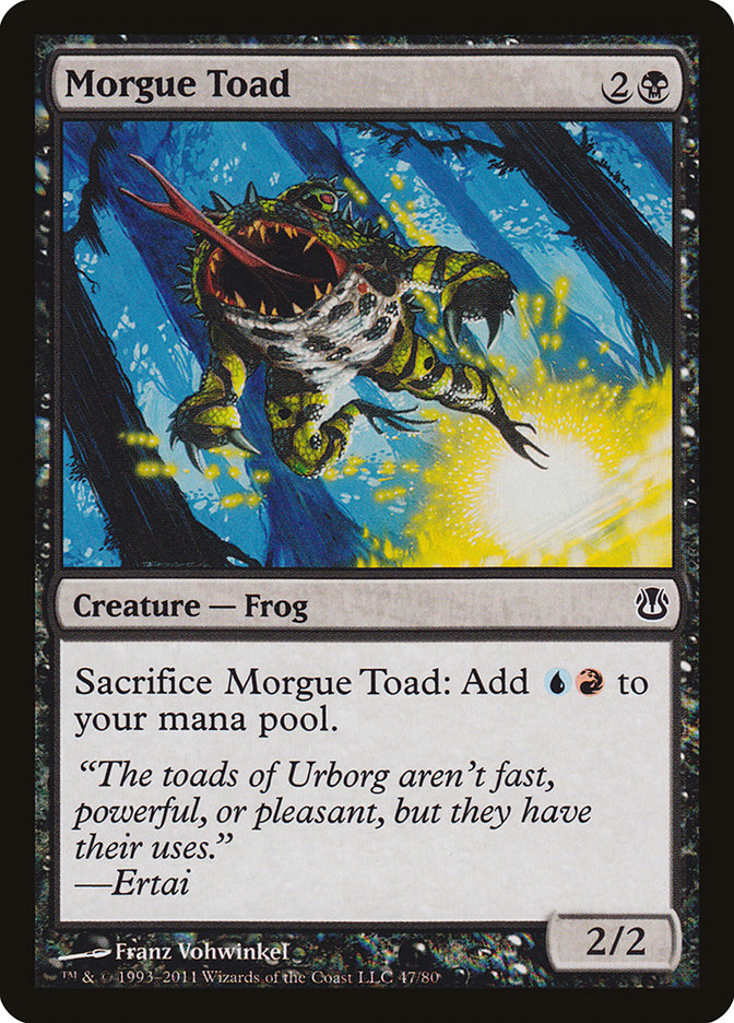 Morgue Toad [Duel Decks: Ajani vs. Nicol Bolas] | Chromatic Games