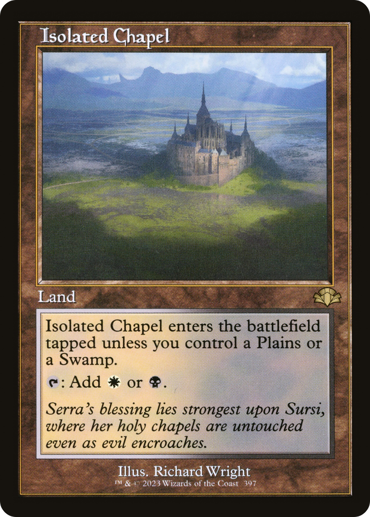 Isolated Chapel (Retro) [Dominaria Remastered] | Chromatic Games