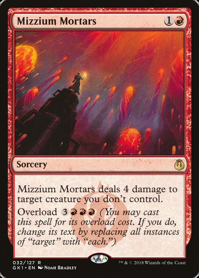 Mizzium Mortars [Guilds of Ravnica Guild Kit] | Chromatic Games