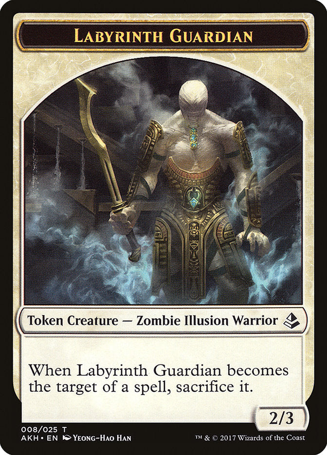 Labyrinth Guardian Token [Amonkhet Tokens] | Chromatic Games