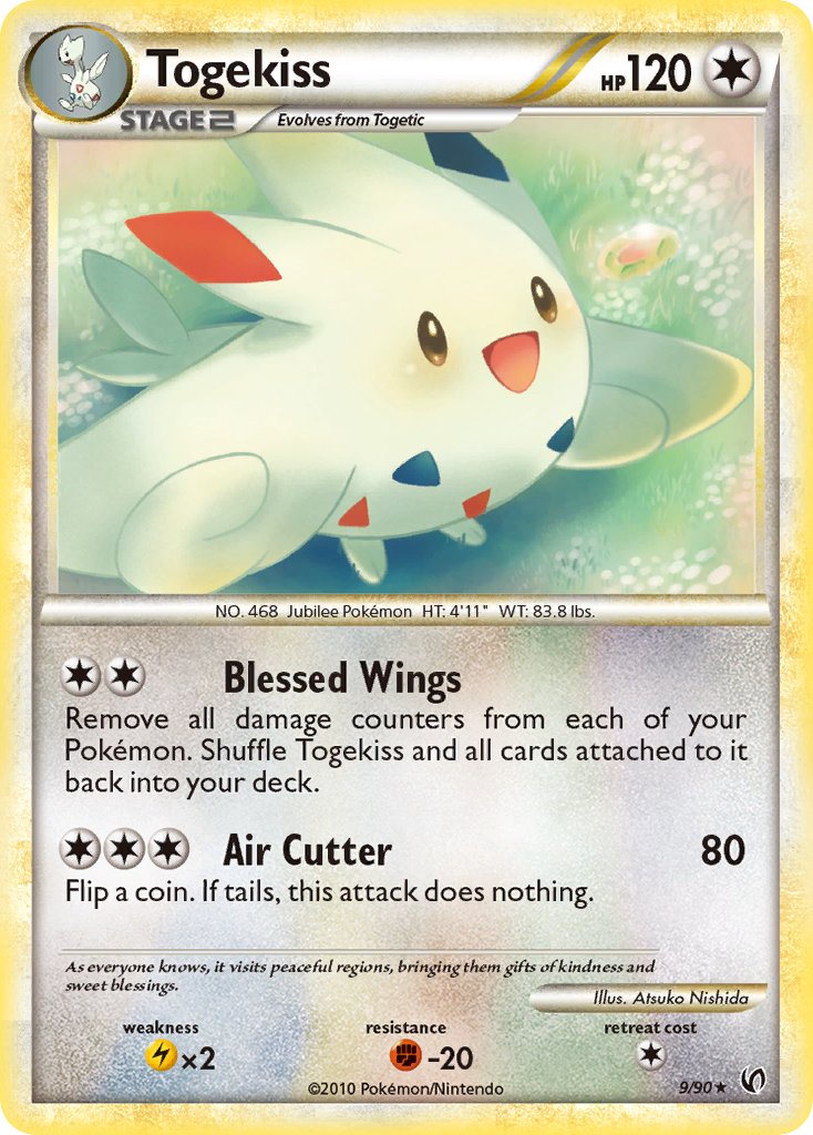 Togekiss (9/90) (Theme Deck Exclusive) [HeartGold & SoulSilver: Undaunted] | Chromatic Games