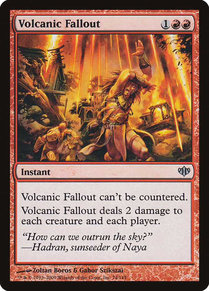 Volcanic Fallout [Conflux] | Chromatic Games