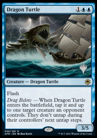 Dragon Turtle (Promo Pack) [Dungeons & Dragons: Adventures in the Forgotten Realms Promos] | Chromatic Games