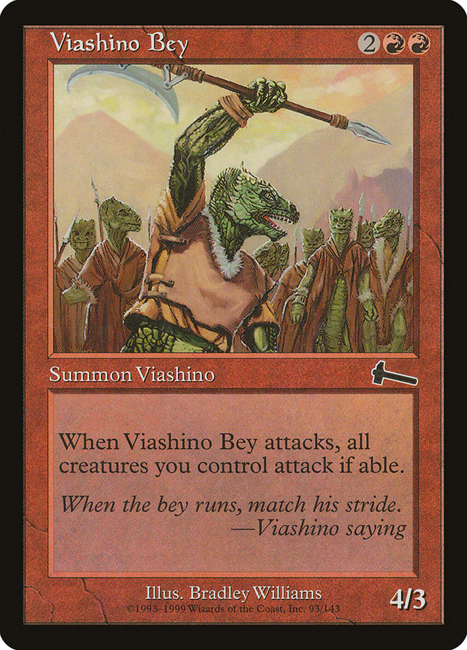 Viashino Bey [Urza's Legacy] | Chromatic Games