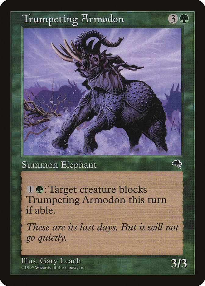 Trumpeting Armodon [Tempest] | Chromatic Games