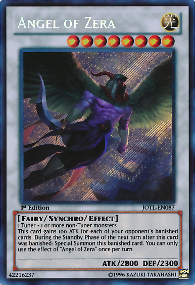 Angel of Zera [JOTL-EN087] Secret Rare | Chromatic Games