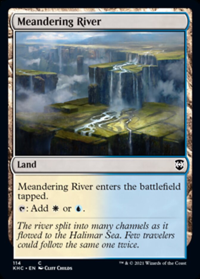 Meandering River [Kaldheim Commander] | Chromatic Games