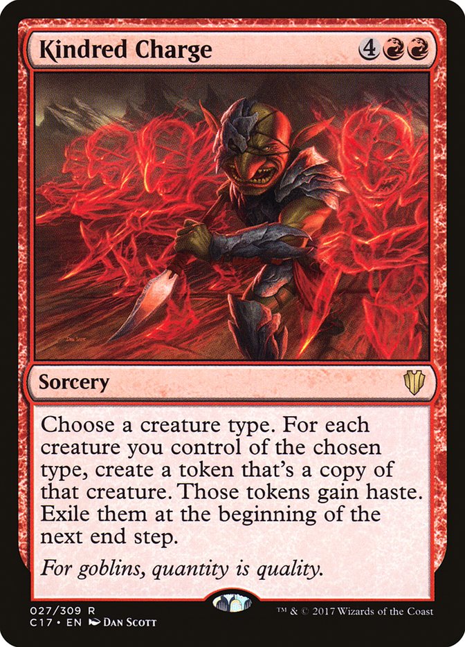 Kindred Charge [Commander 2017] | Chromatic Games