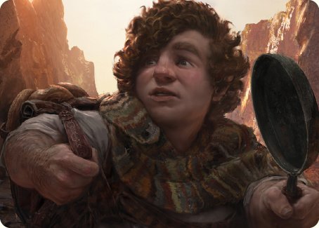 Sam, Loyal Attendant Art Card [The Lord of the Rings: Tales of Middle-earth Art Series] | Chromatic Games