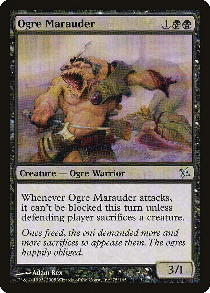 Ogre Marauder [Betrayers of Kamigawa] | Chromatic Games