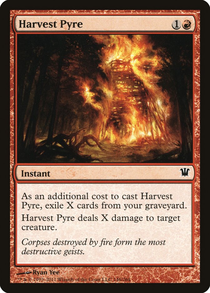 Harvest Pyre [Innistrad] | Chromatic Games